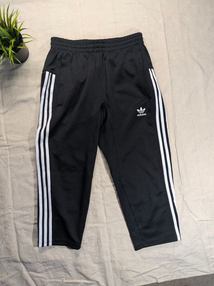Adidas Originals 3 Stripes Track Pants Black White Streetwear
